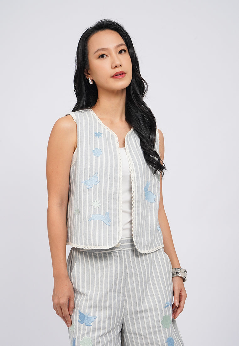 et cetera X Massicot Stripes Vest