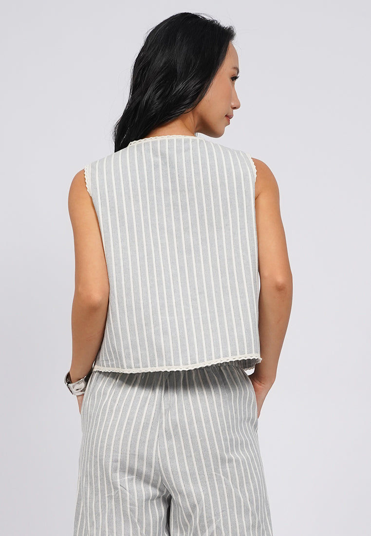 et cetera X Massicot Stripes Vest