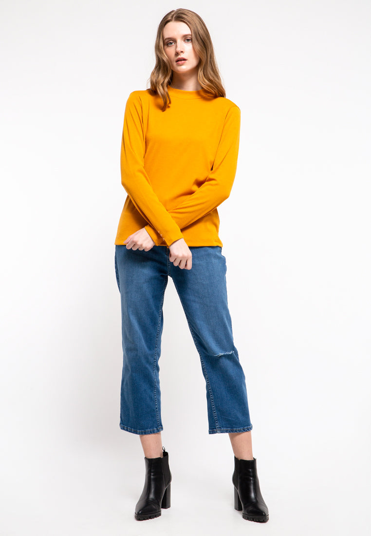 Mock Neck Top