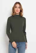 Mock Neck Blouse