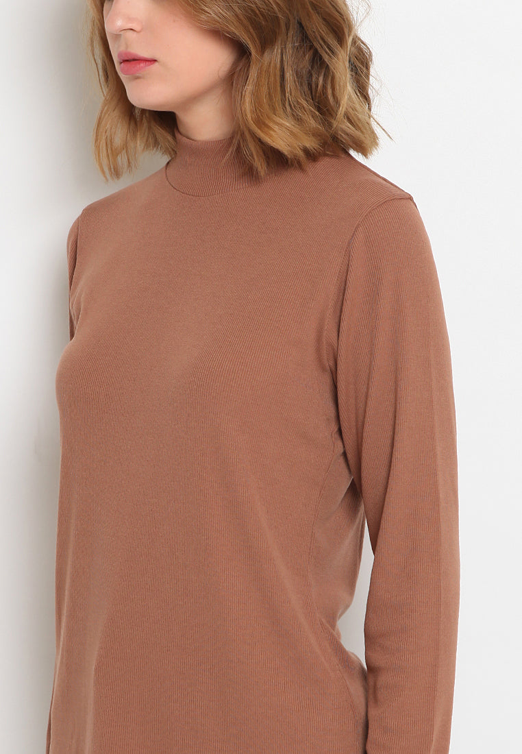 Mock Neck Blouse