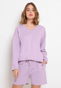 V-neck Sweatshirt