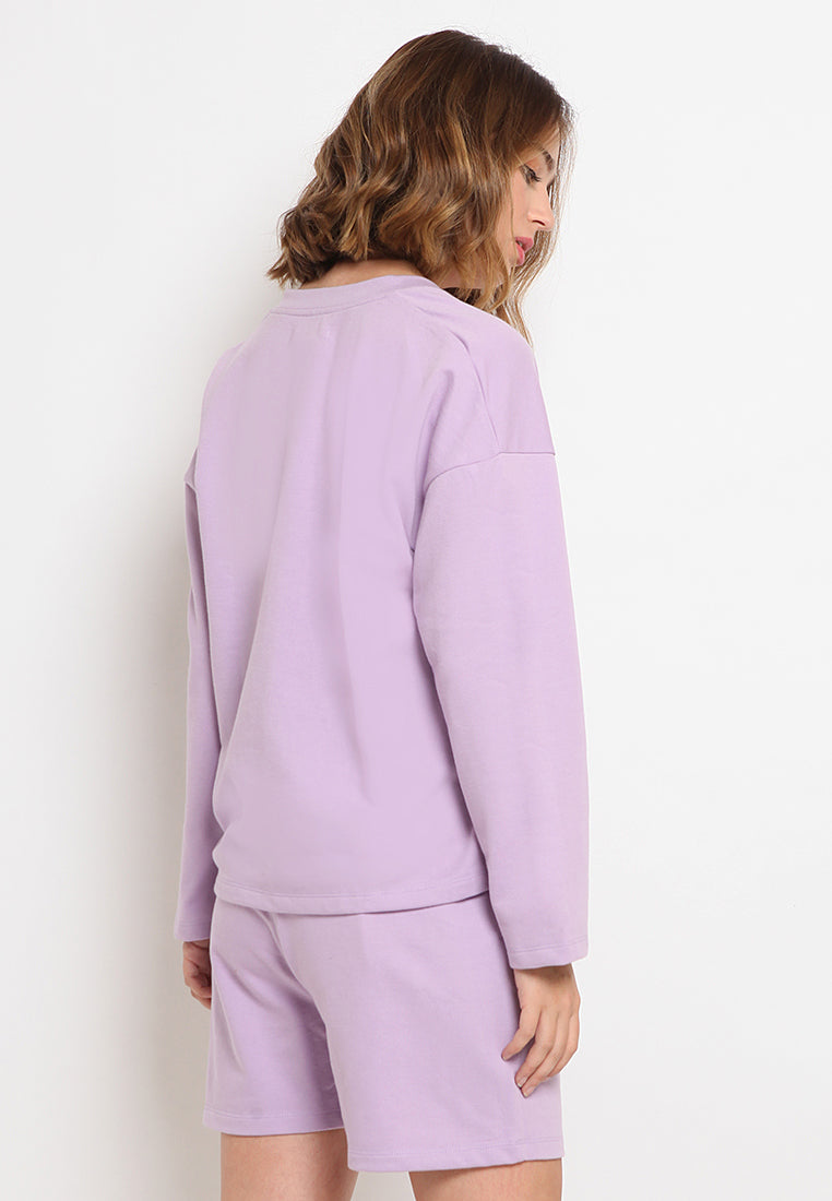 V-neck Sweatshirt