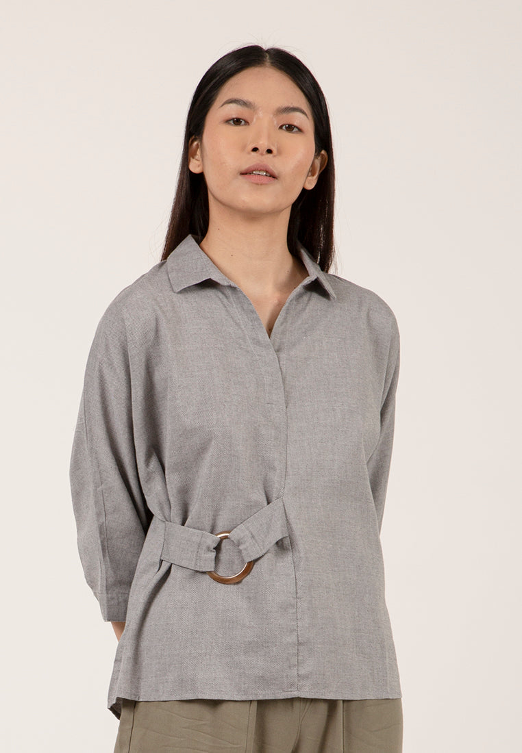 Loose Dolman Blouse