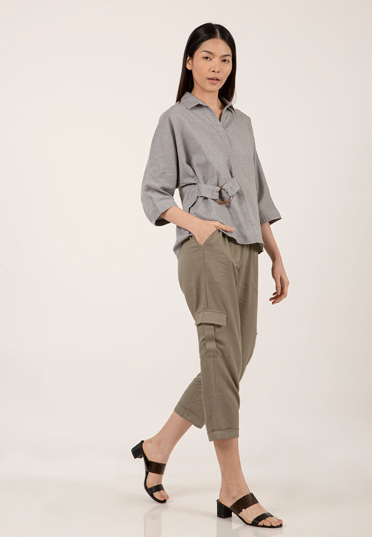 Loose Dolman Blouse