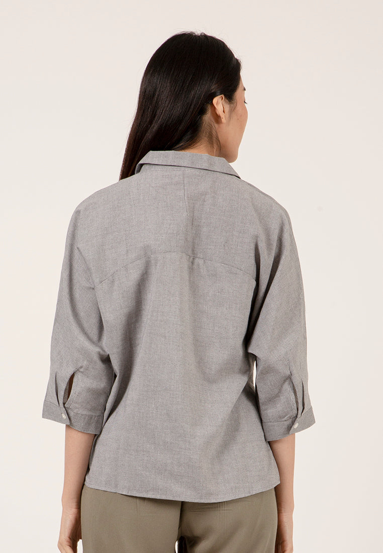 Loose Dolman Blouse