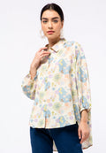 Et Cetera x Ditut Balloon Sleeve Printed Shirt