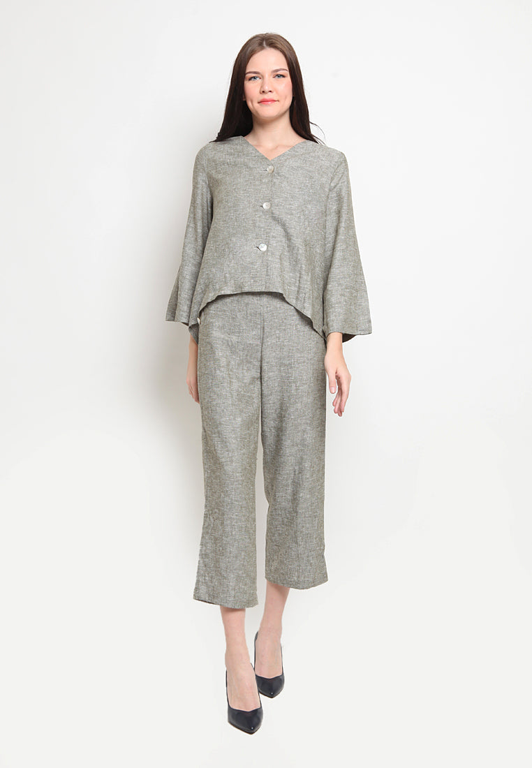 Long Sleeve Loose Blouse