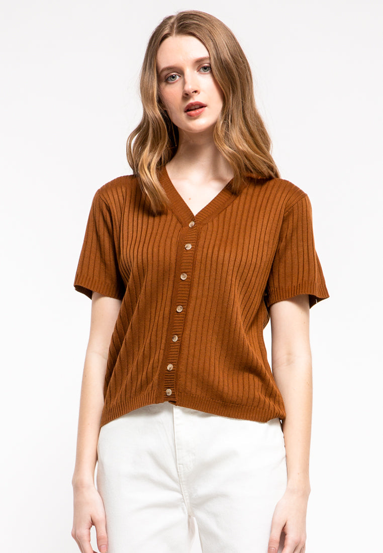 Rib Blouse