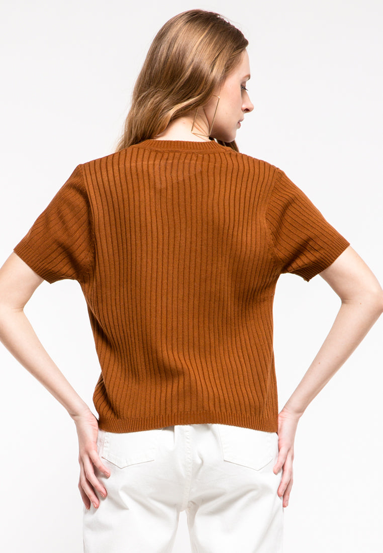 Rib Blouse