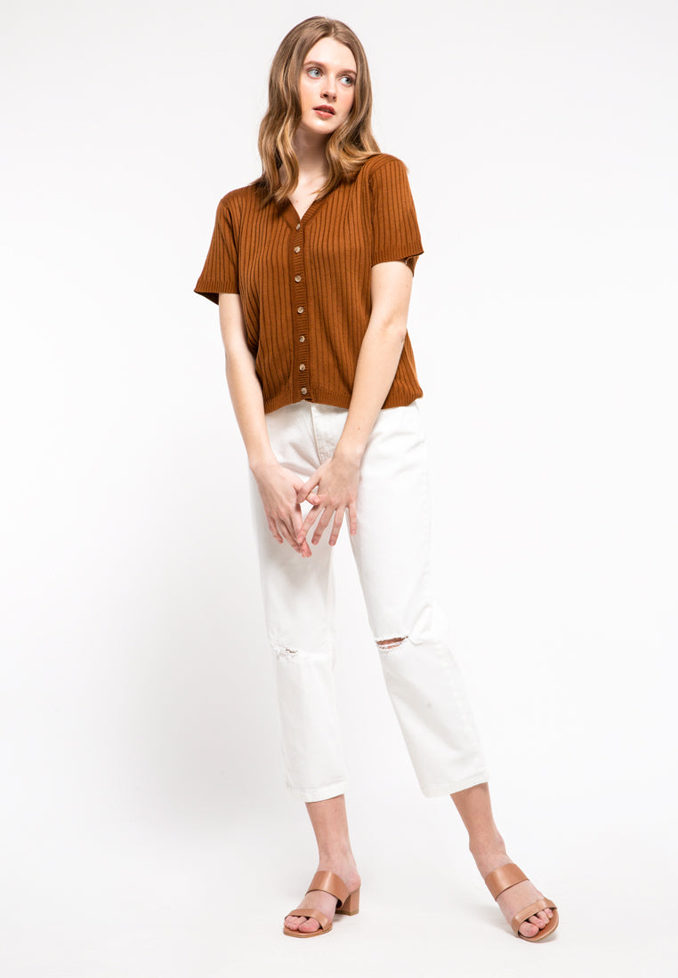 Rib Blouse
