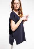 Cap Sleeves Blouse
