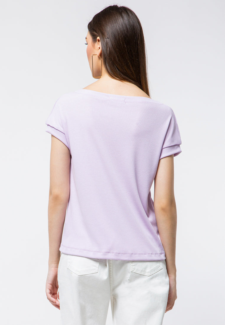 Boat Neck Blouse