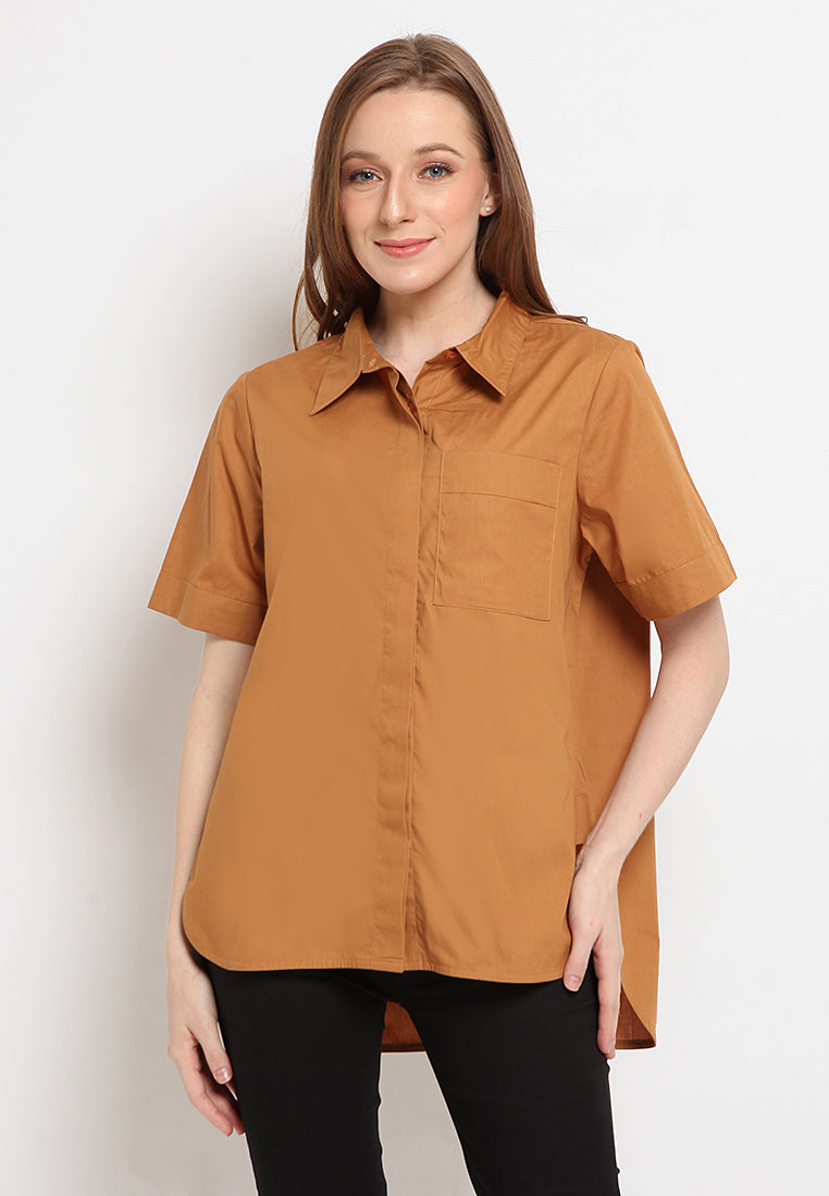 Side Panel Detail Blouse