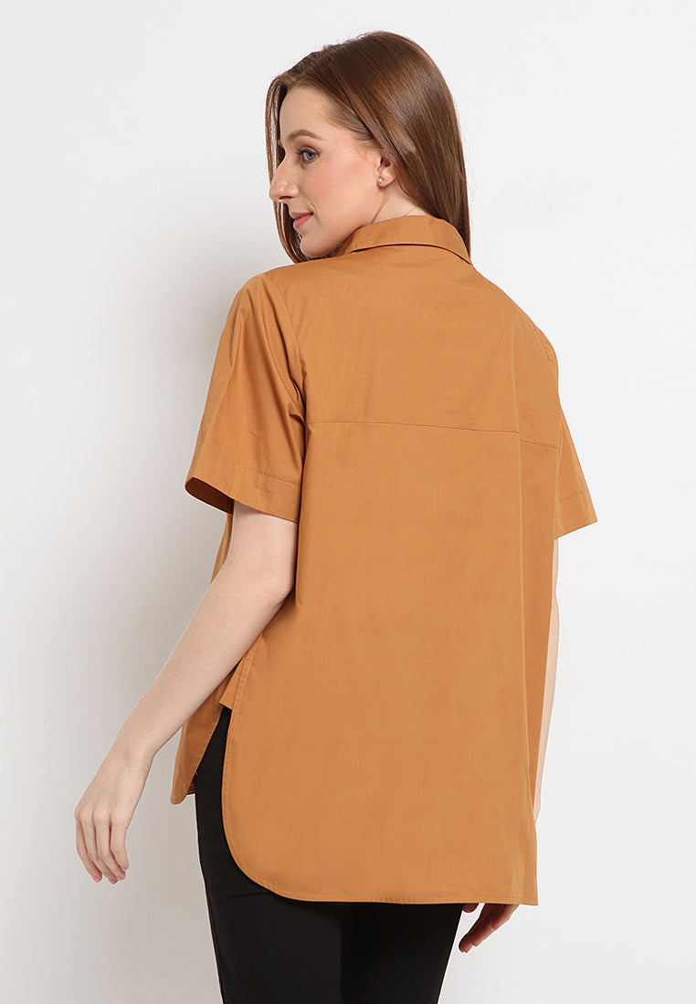 Side Panel Detail Blouse