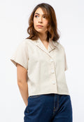 Short Sleeve Boxy Blouse