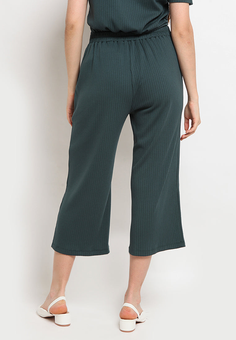 Rib Textured Culotte