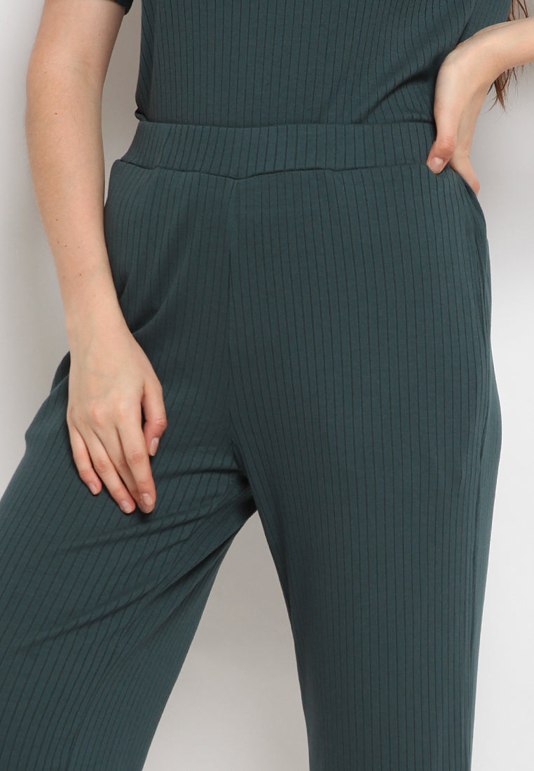 Rib Textured Culotte