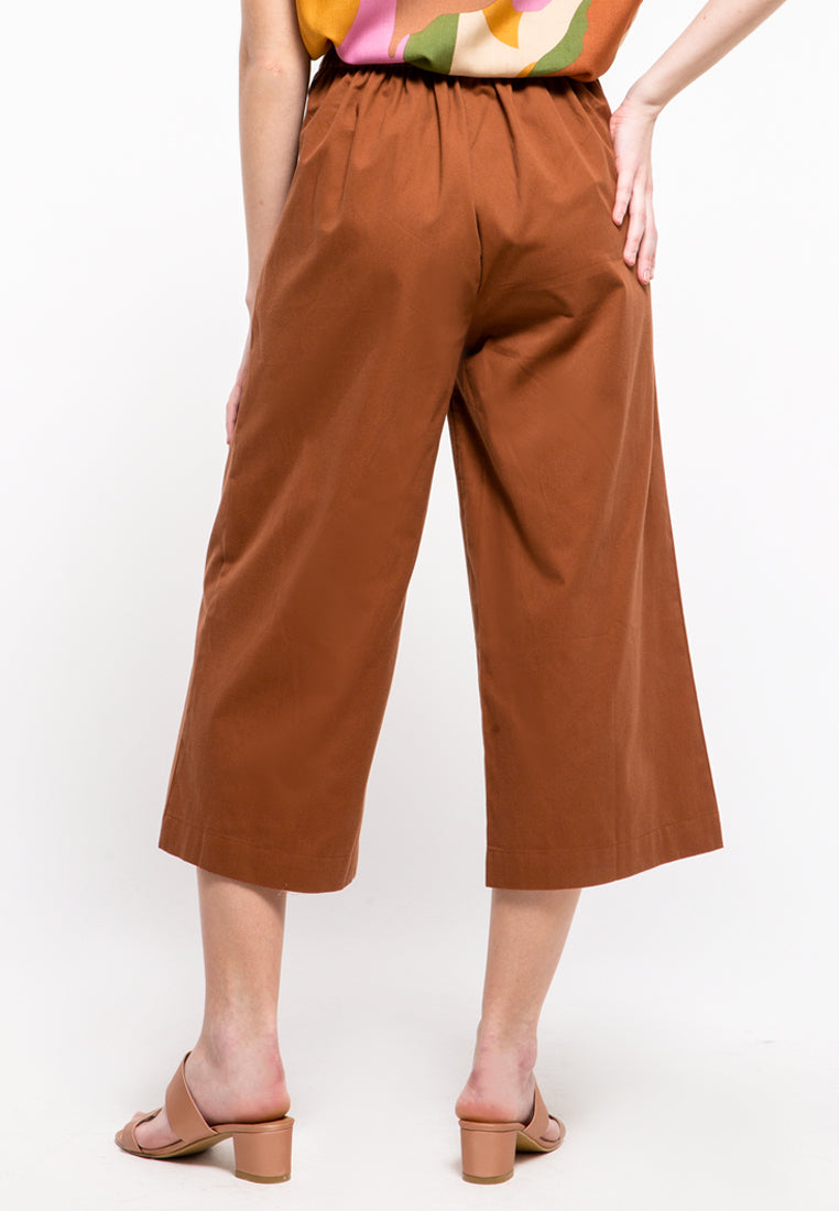 Midi Wide Leg Pants