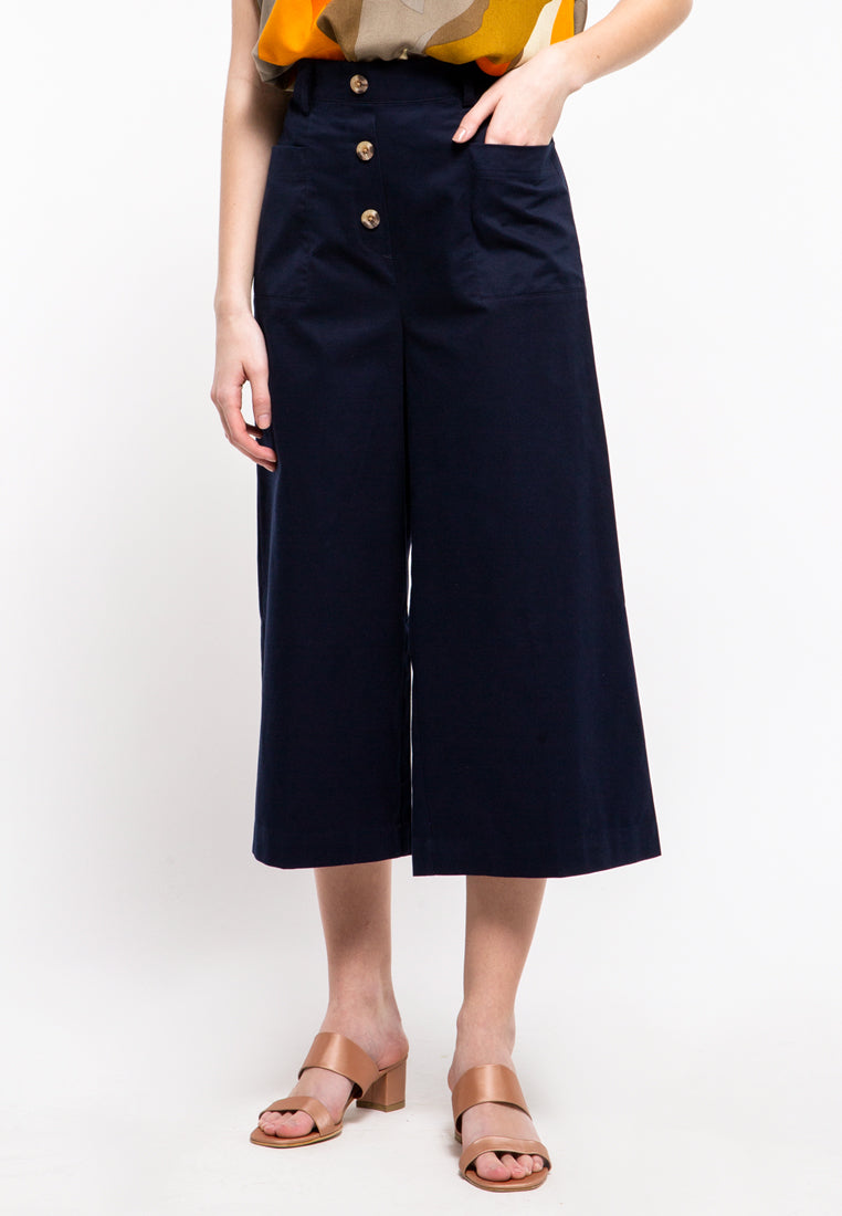 Midi Wide Leg Pants