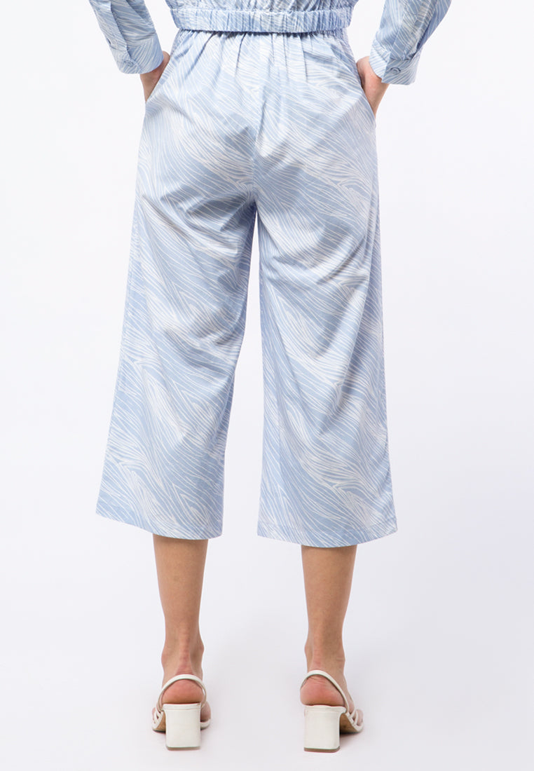 Printed Highwaist Culotte
