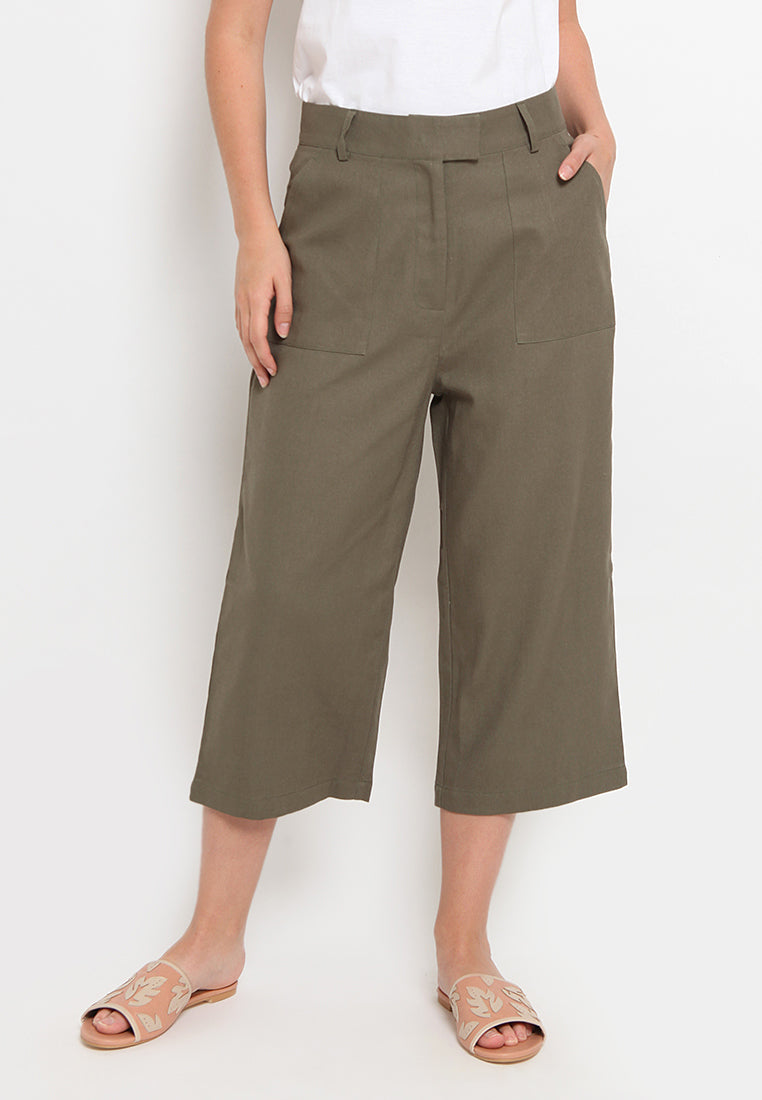 High Waist Culotte