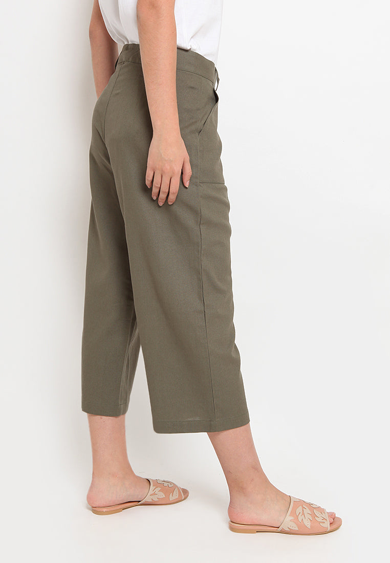 High Waist Culotte