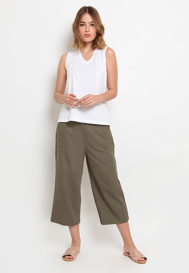 High Waist Culotte