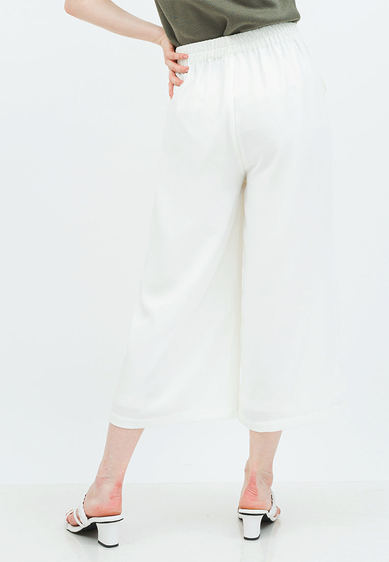 High Waist Wide Leg Cullotes
