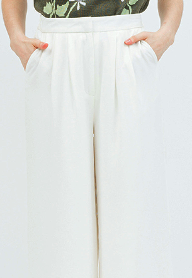 High Waist Wide Leg Cullotes