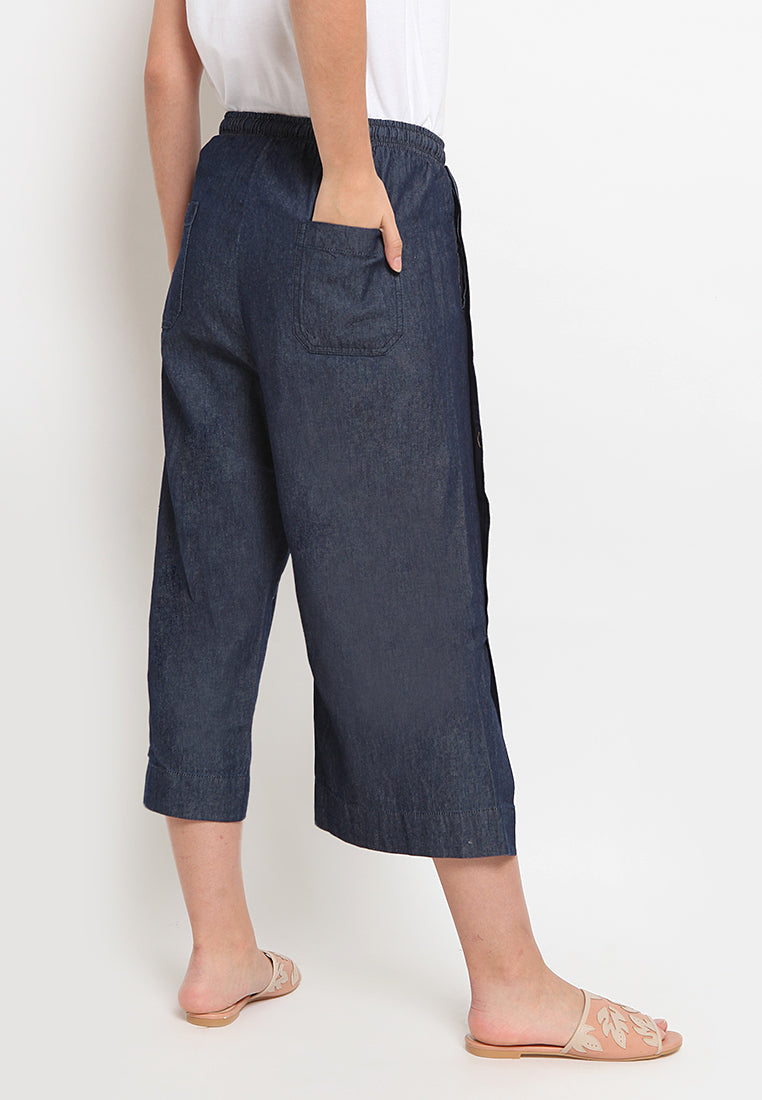 Denim Look Culotte