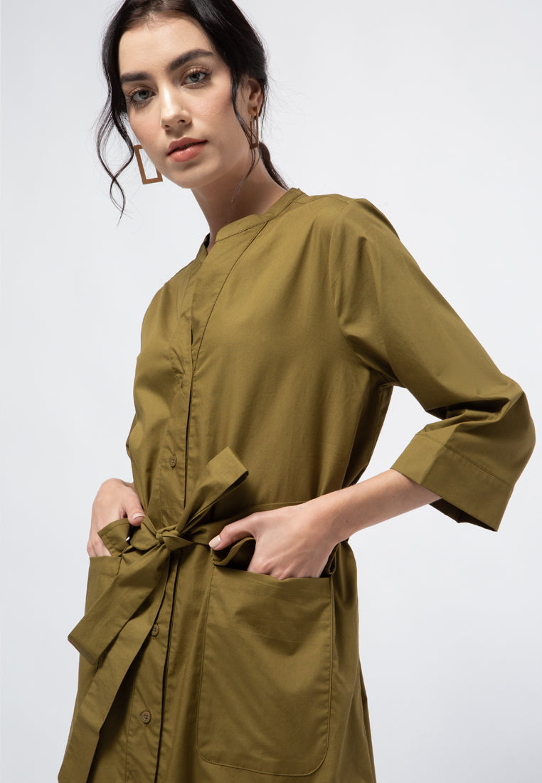 A-line Shirt Dress