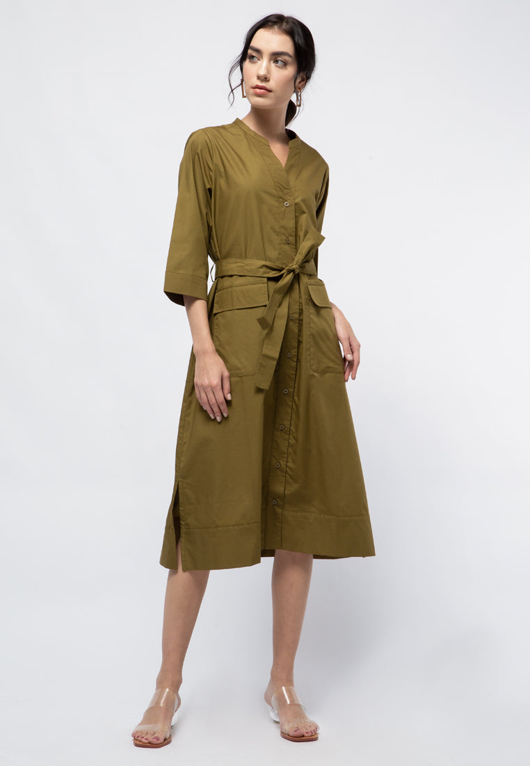 A-line Shirt Dress