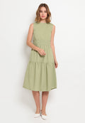 Sleveeless Tiered Dress