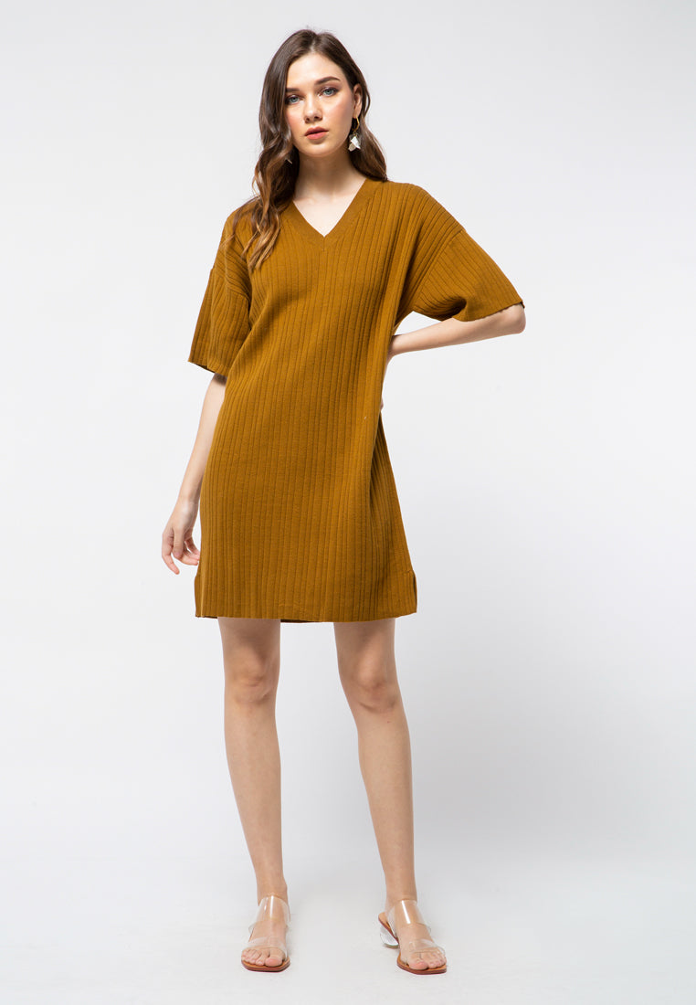 V-neck Dress