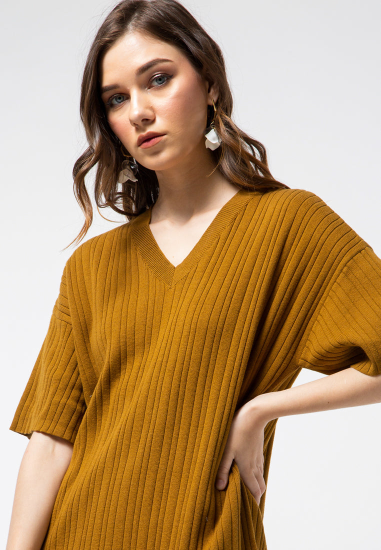 V-neck Dress