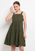 Mini Dress with Tiered Details