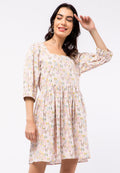 Et Cetera x Ditut Puff Sleeve Mini Dress