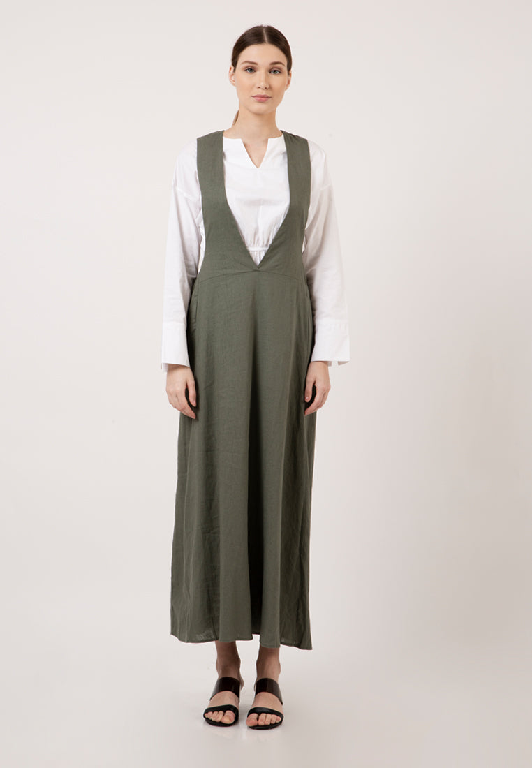 Dusty Green Jumpsuit