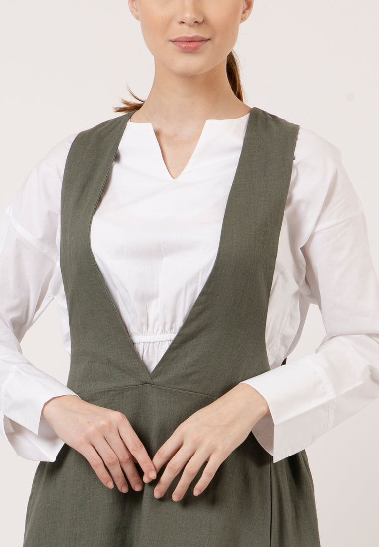 Dusty Green Jumpsuit