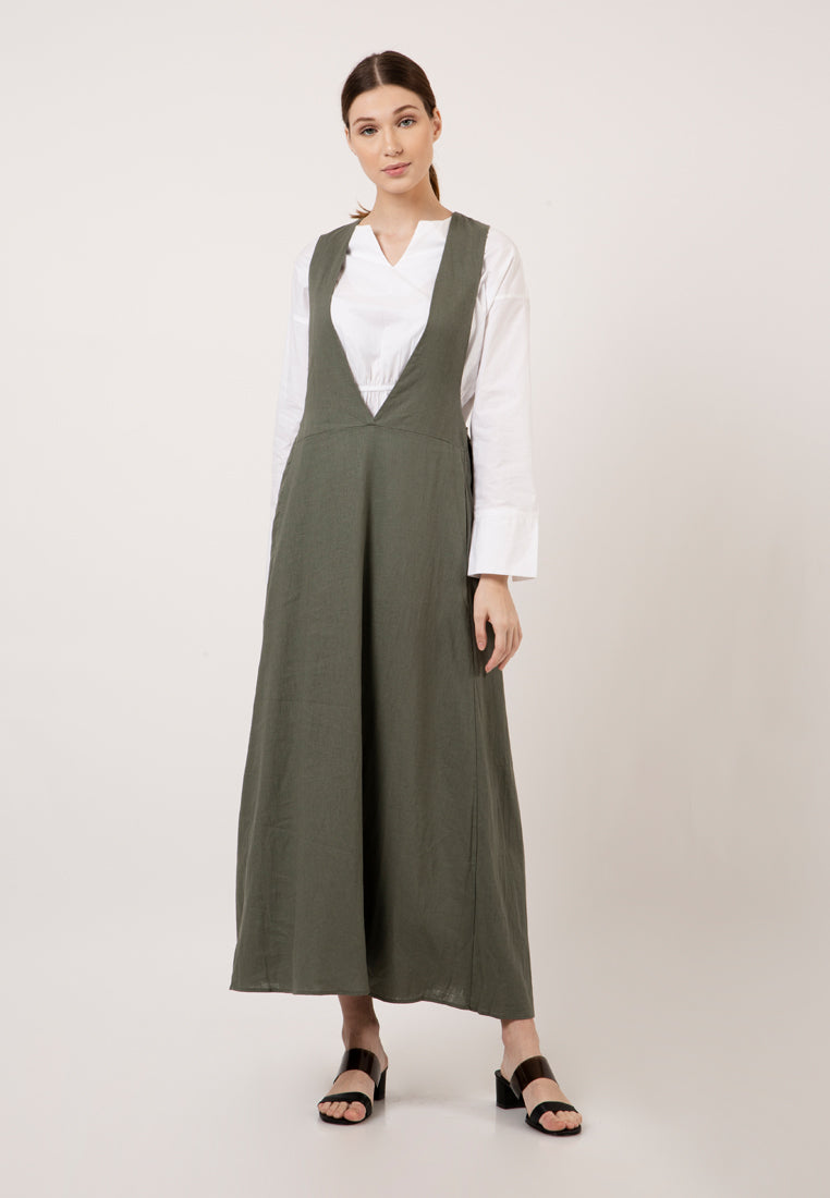 Dusty Green Jumpsuit