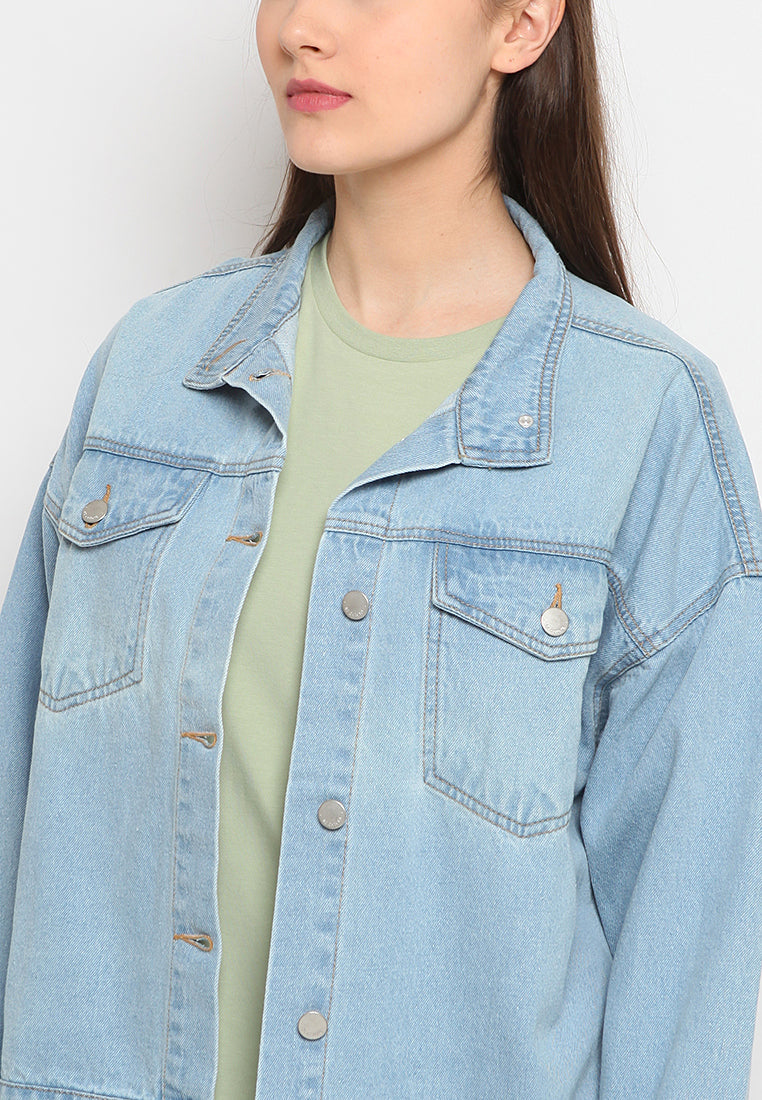 Washed Out Denim Jacket