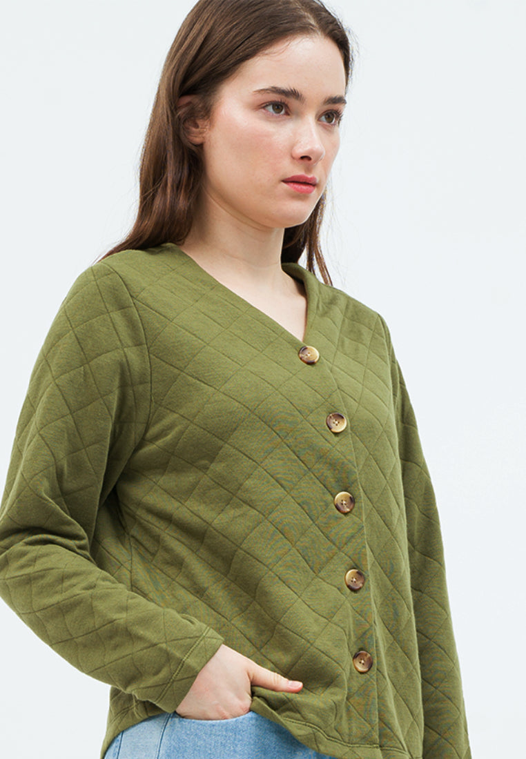Quilted Loose Jacket