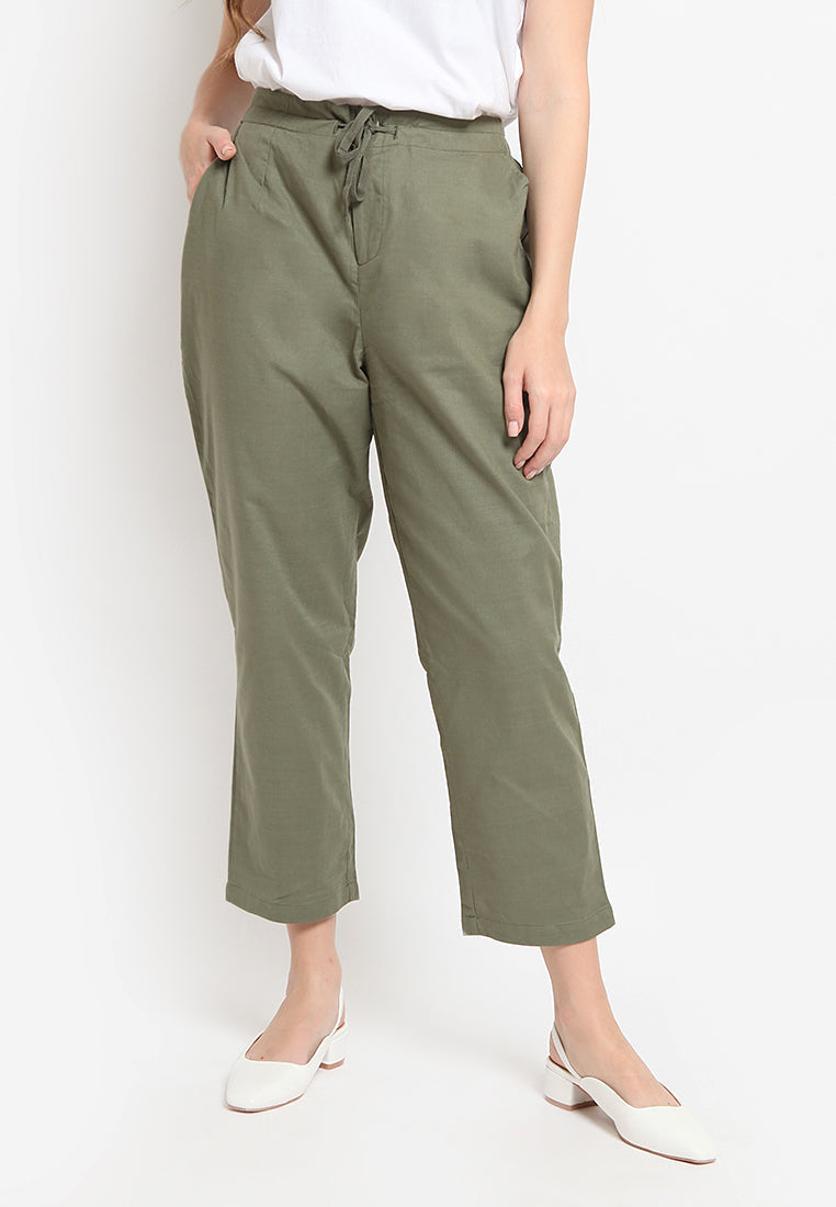 High Waist Tapered Pants