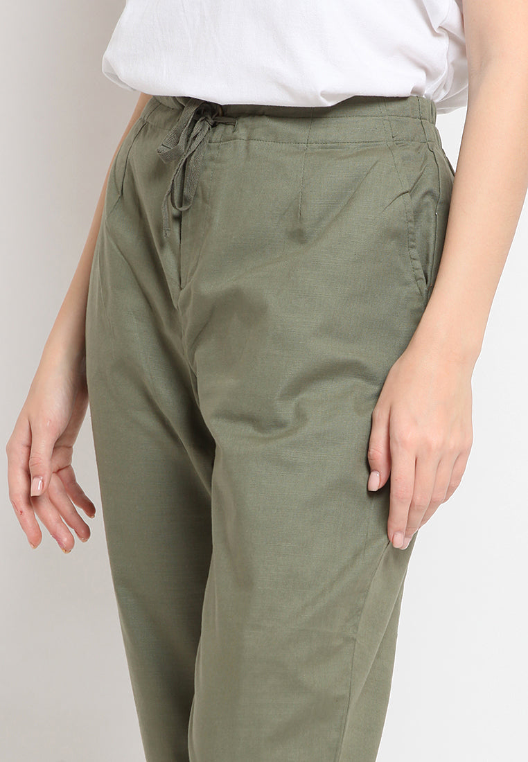 High Waist Tapered Pants