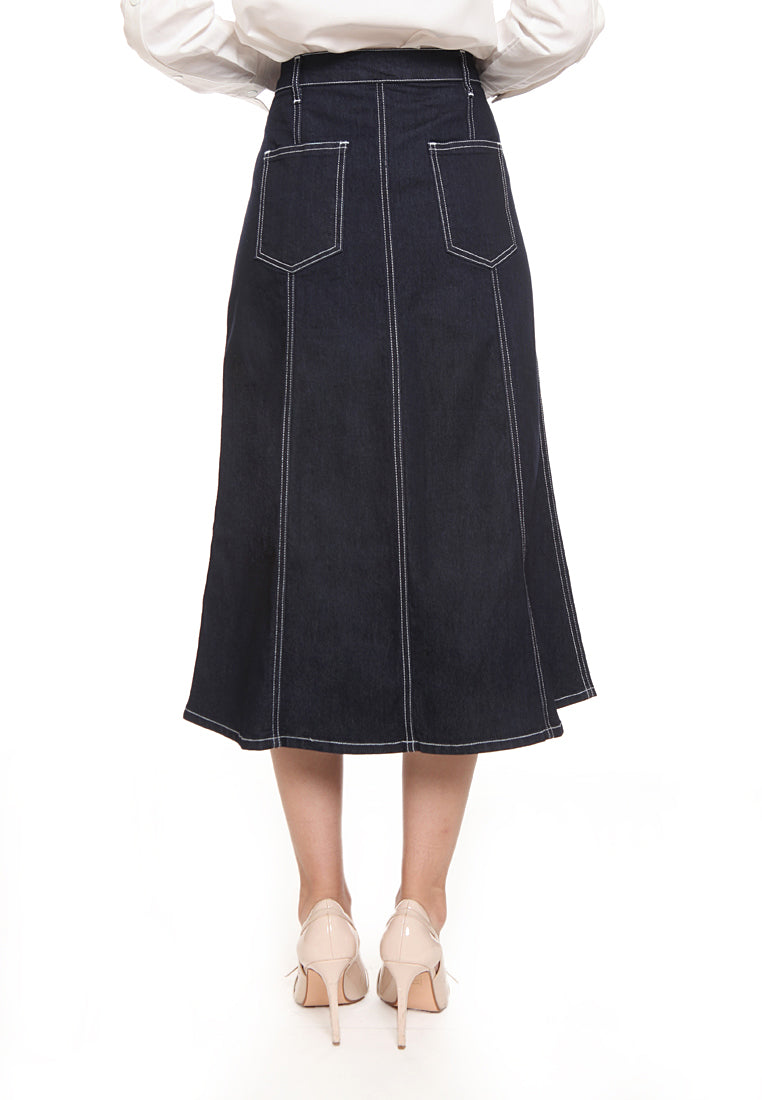 Midi A-Line Skirt 0A016