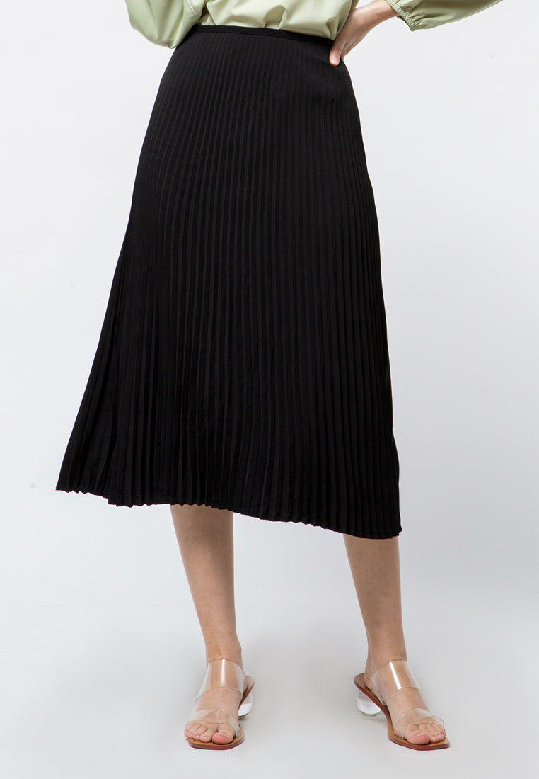 Midi Pleat Skirt