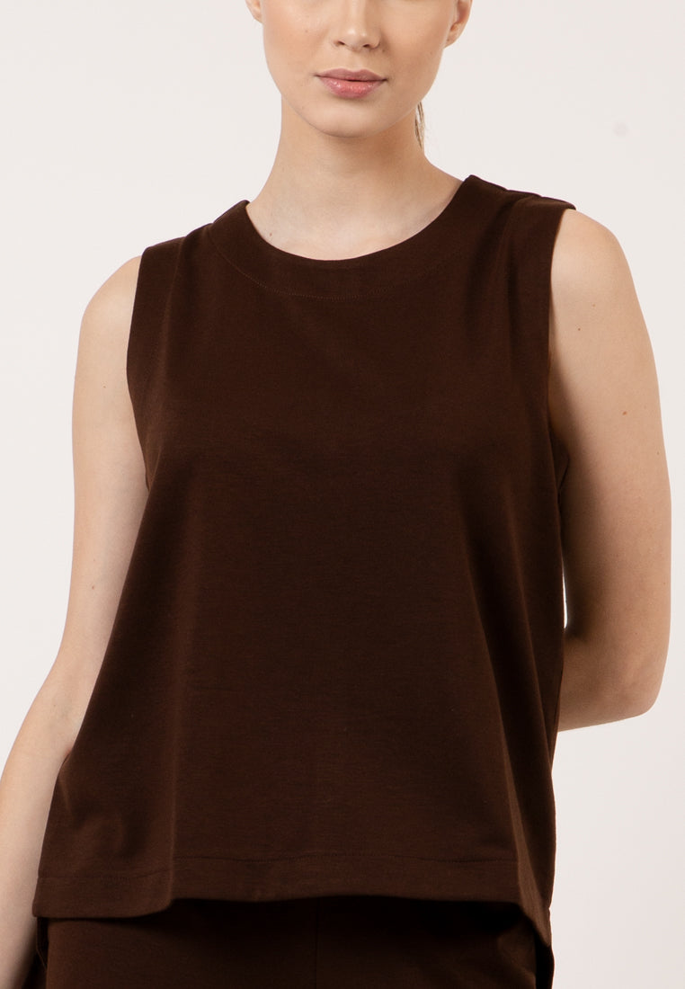 HiLo Sleeveless Blouse 20D001
