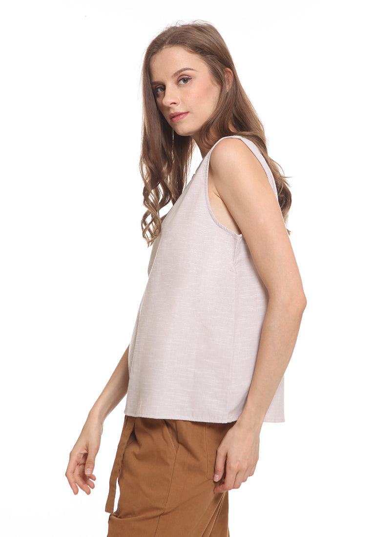 Sleeveless Blouse 0B034