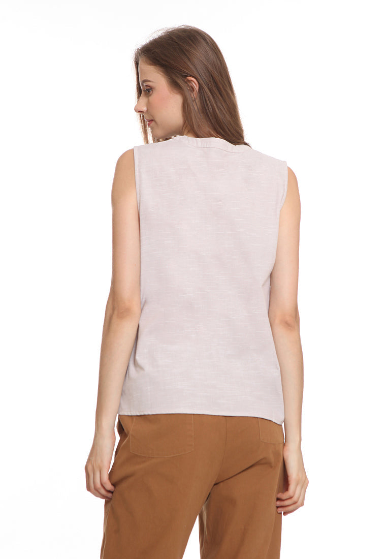 Sleeveless Blouse 0B034